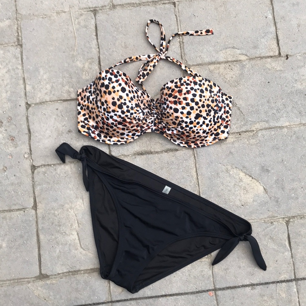 Victoria’s Secret Leopard Bikini || 36DD & L